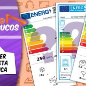 Cómo interpretar la etiqueta técnica de una lavadora