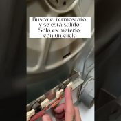 Comprobación rápida del circuito de evacuación en secadora